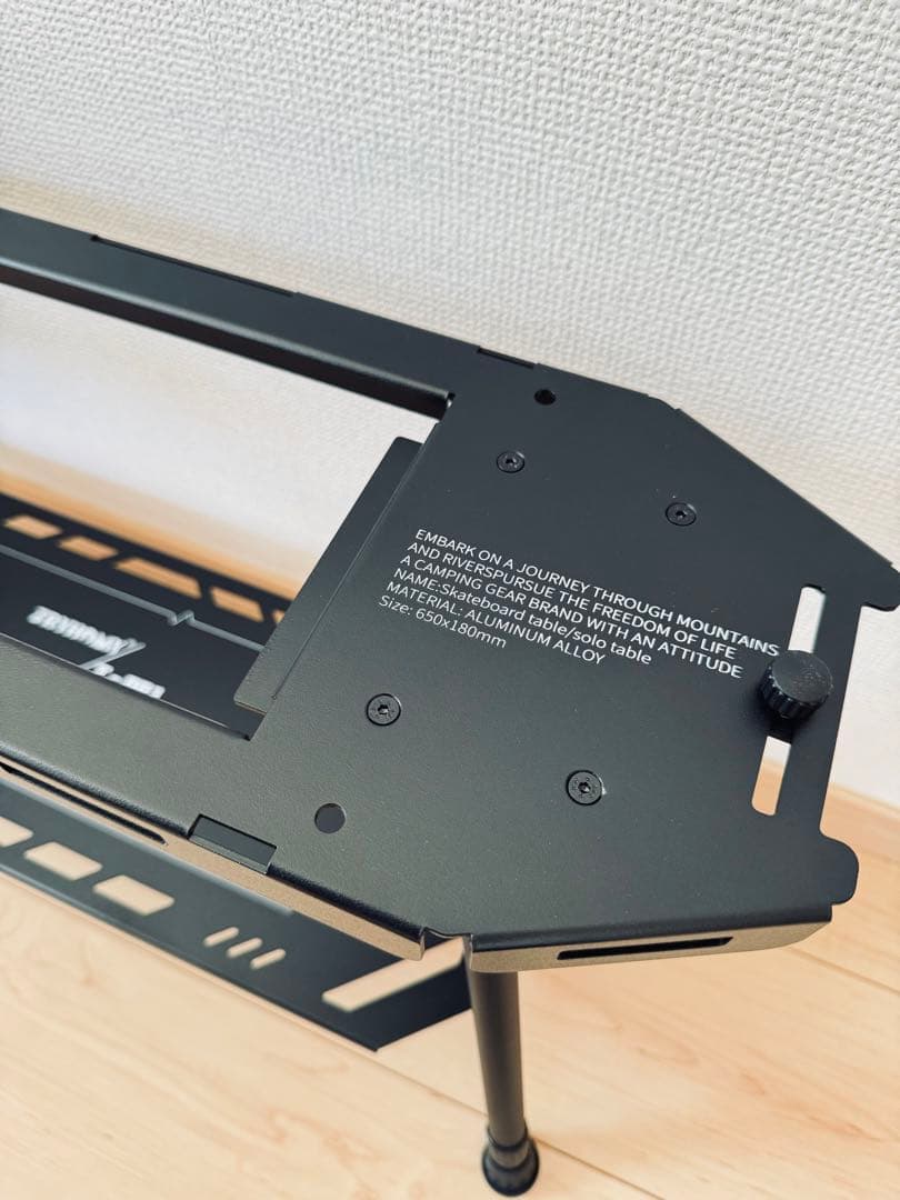 IGT規格ハーフユニットキャンプテーブル アルミ合金 IGTテーブル 収納袋付き