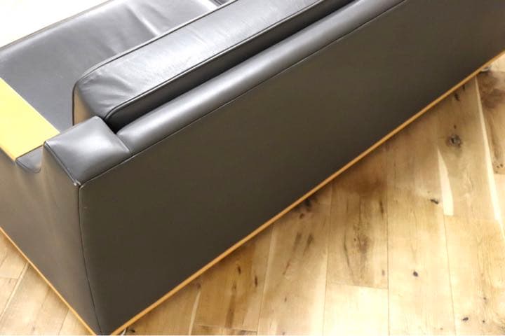 GMFK254○応接ソファ 2人掛けソファ ラブソファ 2シーター 本革 メー