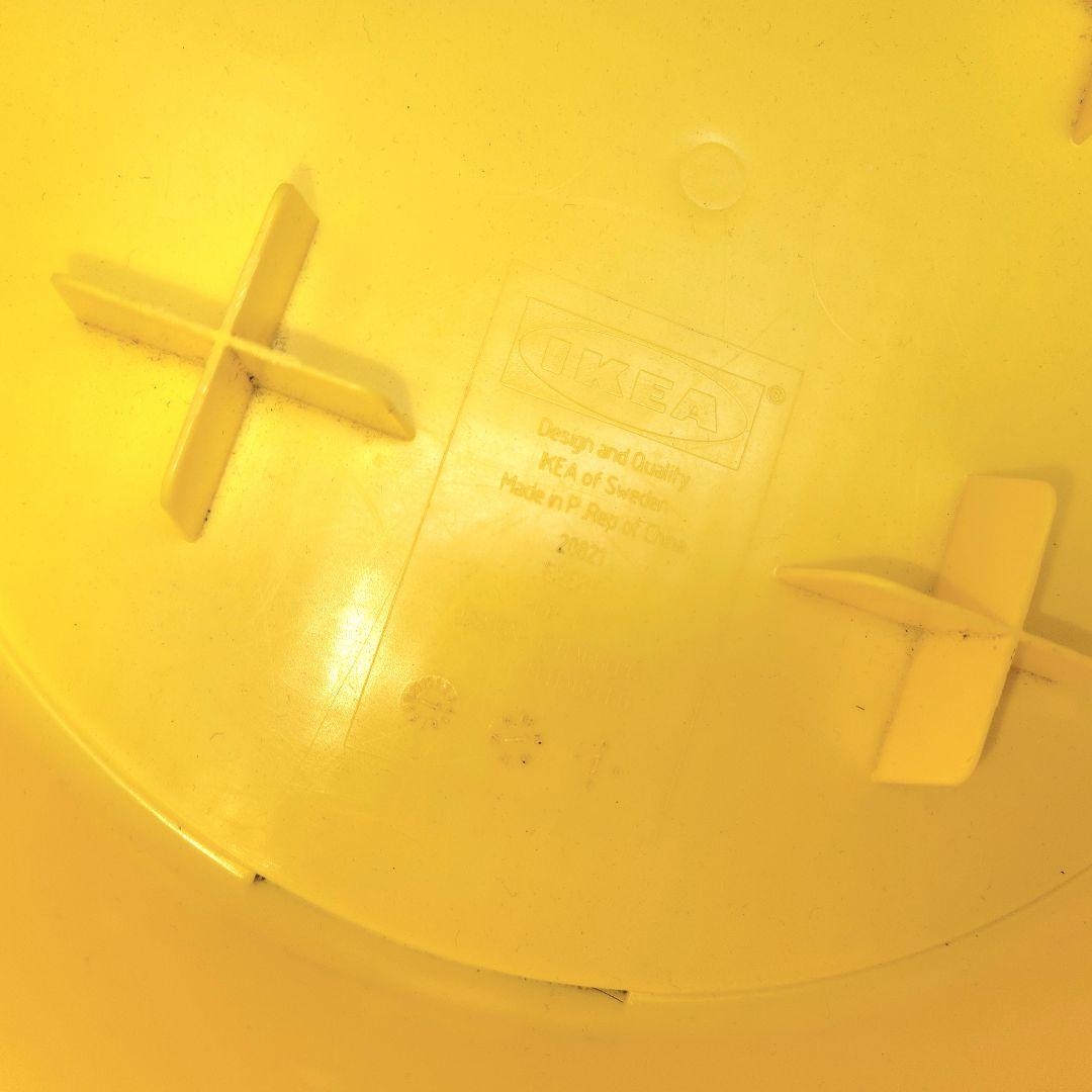 希少 OLD IKEA EVERT スタッキングスツール　黄色　レトロポップ
