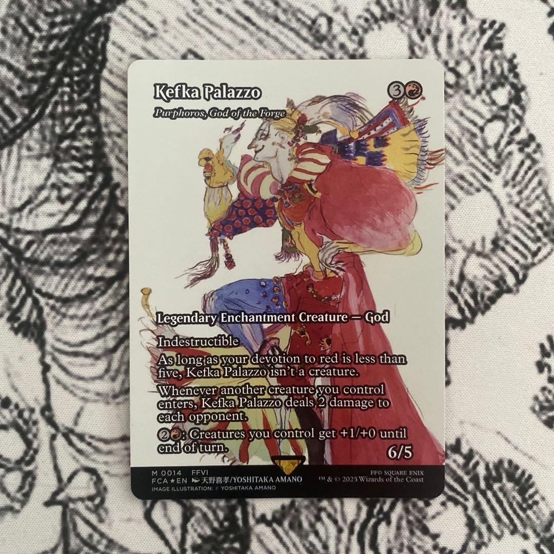 Mtg [FOIL] ケフカ・パラッツォ/Kefka Palazzo FCA