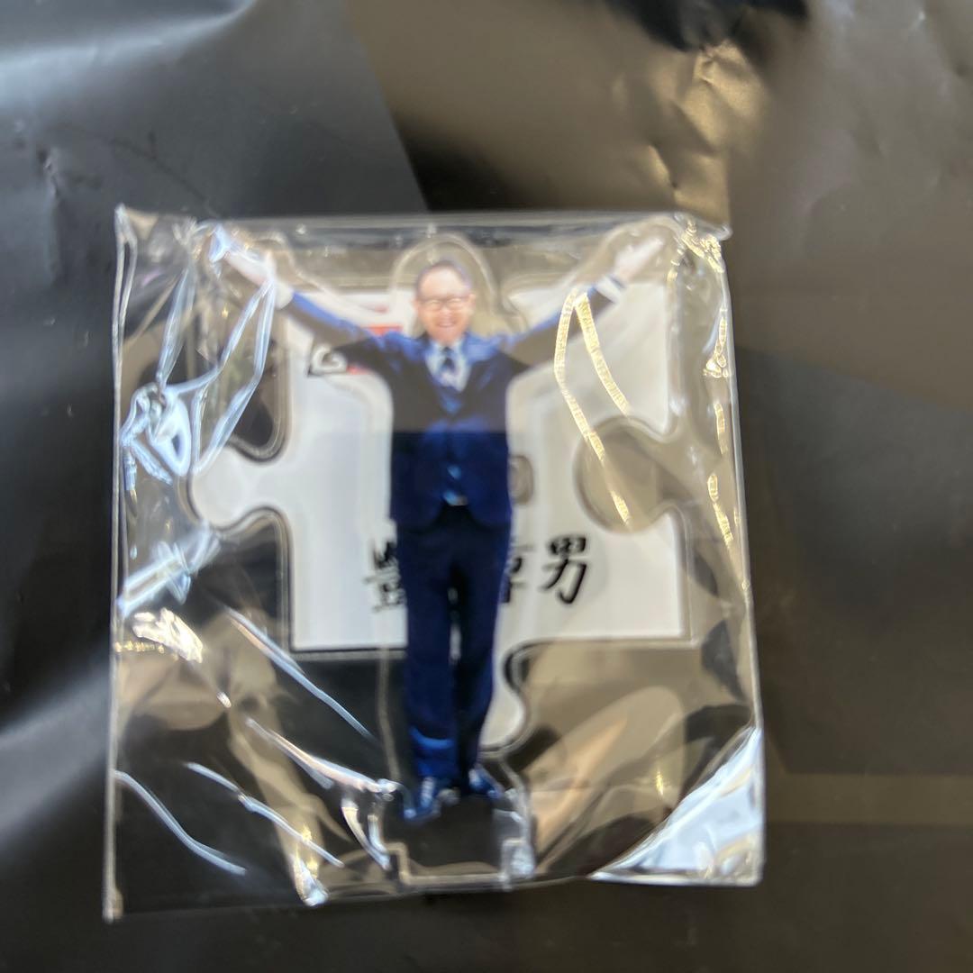 大阪オートメッセ豊田章男アクリルスタンド スーツ姿 キャラクター