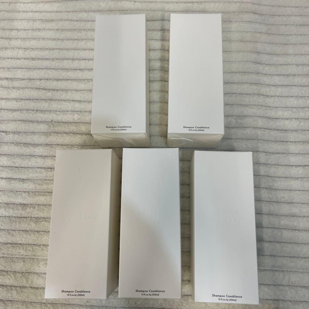 LIRIO シャンプー 330ml オレンジ 5個セット