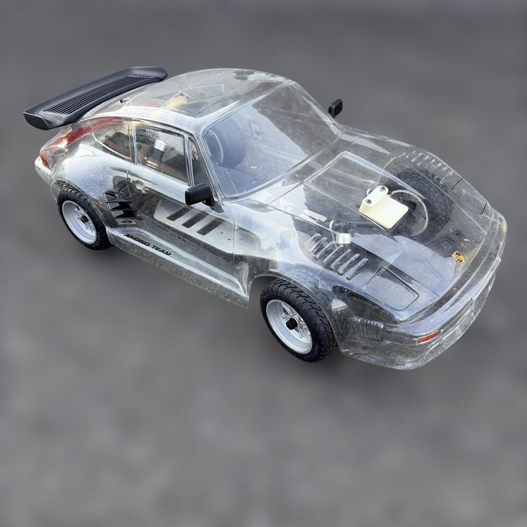 京商 1/10 ポルシェ911フラットノーズ　ダートオーバルレーサー (当時物)