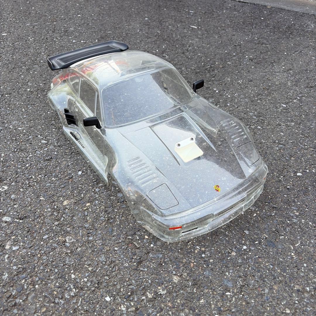 京商 1/10 ポルシェ911フラットノーズ　ダートオーバルレーサー (当時物)