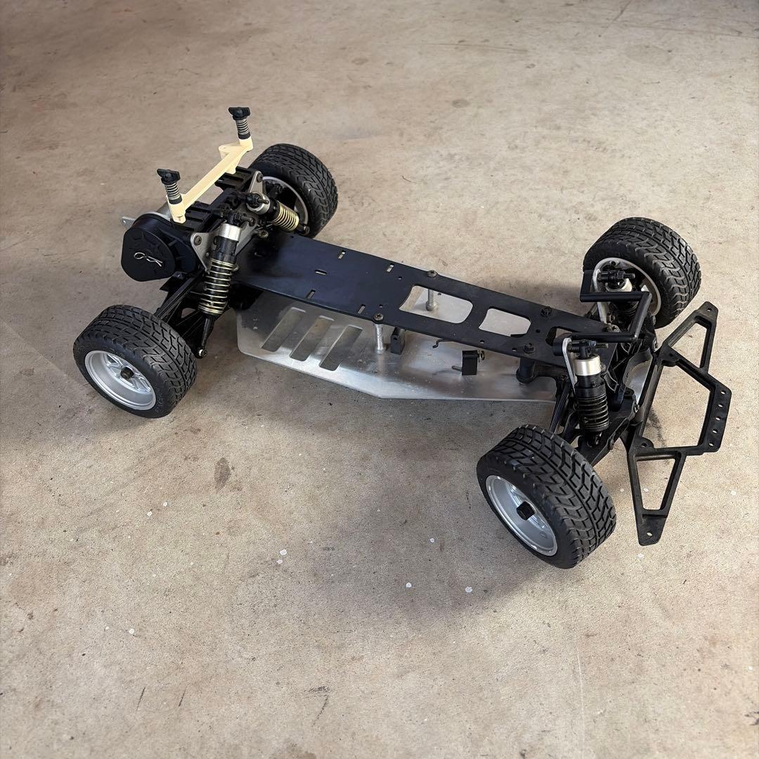 京商 1/10 ポルシェ911フラットノーズ　ダートオーバルレーサー (当時物)