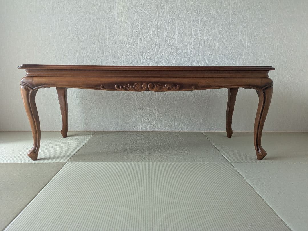 【マルニ木工】センターテーブル 猫脚 マキシマム クラシカル ロココ調 テーブル