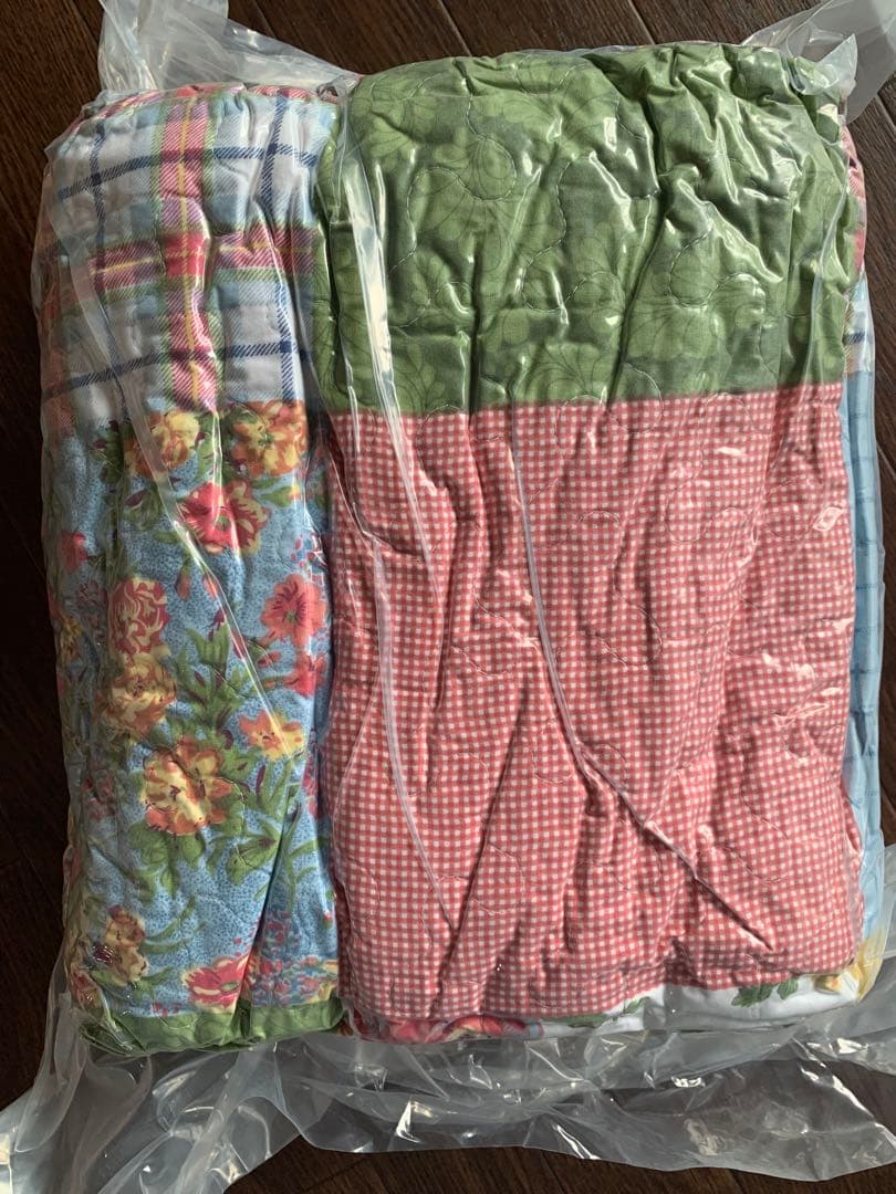 キルトベッドカバー3点セット綿マルチカバー キルティング 1030-3