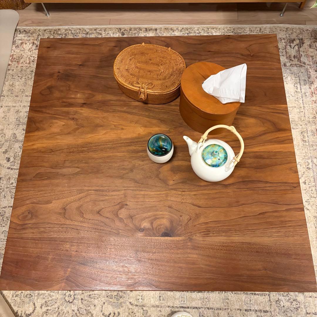 鈴木権之助商店 ウォルナット 無垢材 ローテーブル