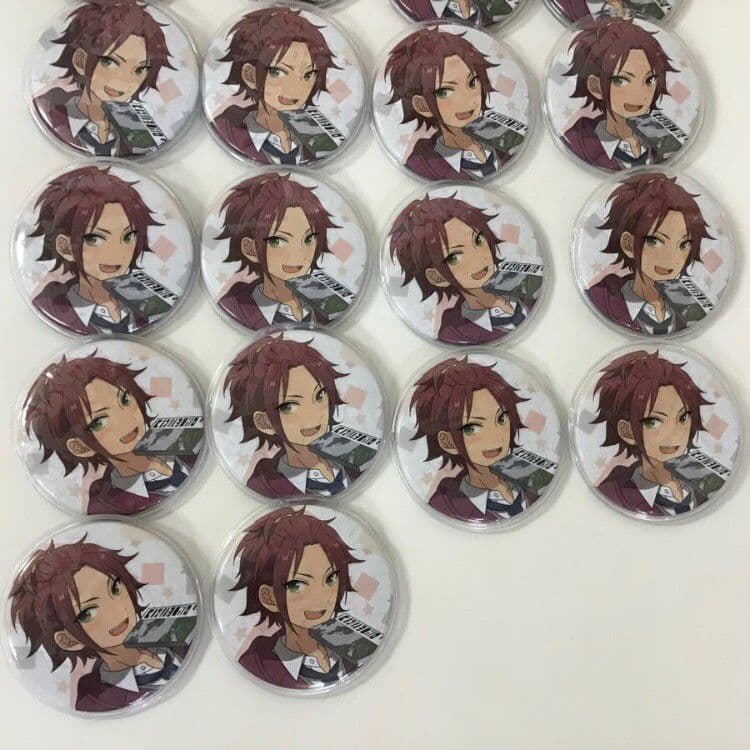 あんさんぶるスターズ　衣更真緒　トリックスター　衣更真緒　あんフェス限定缶バッジ
