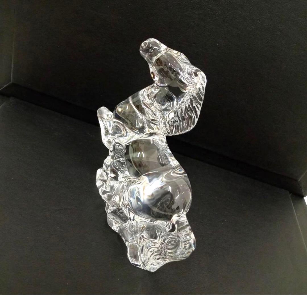 極美品Baccarat バカラ 馬 ホース　干支　箱あり