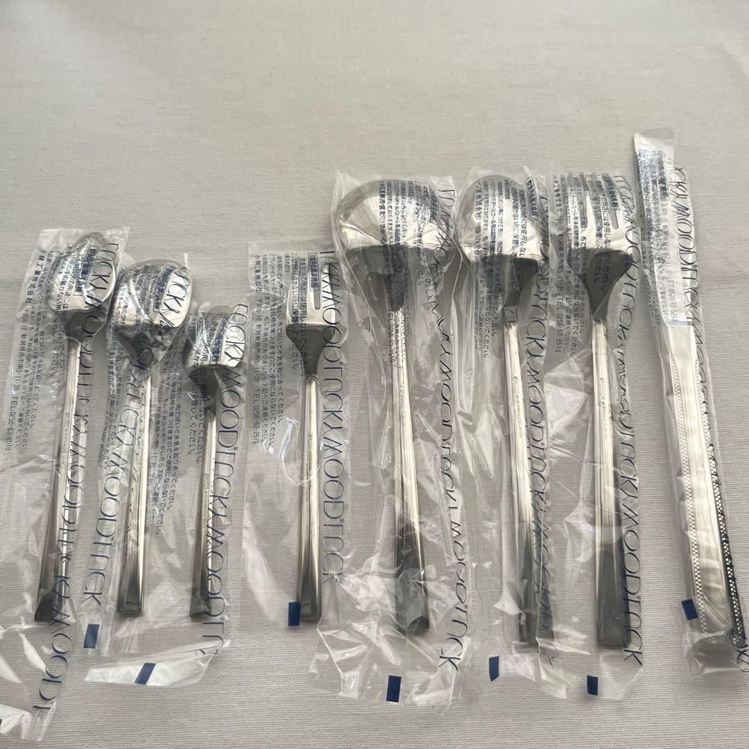 ラッキーウッド ロマンス 18-12 ディナーカトラリー スプーン フォーク