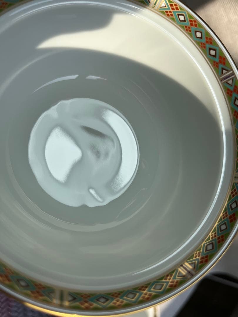 庫山窯　色絵手まり　蓋付き丼　小丼　蓋付き煮物碗　5点