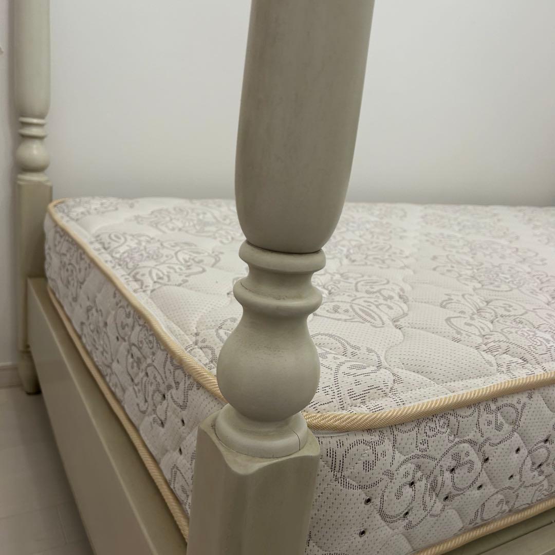 東海家具　天蓋ベッド　姫　レア品