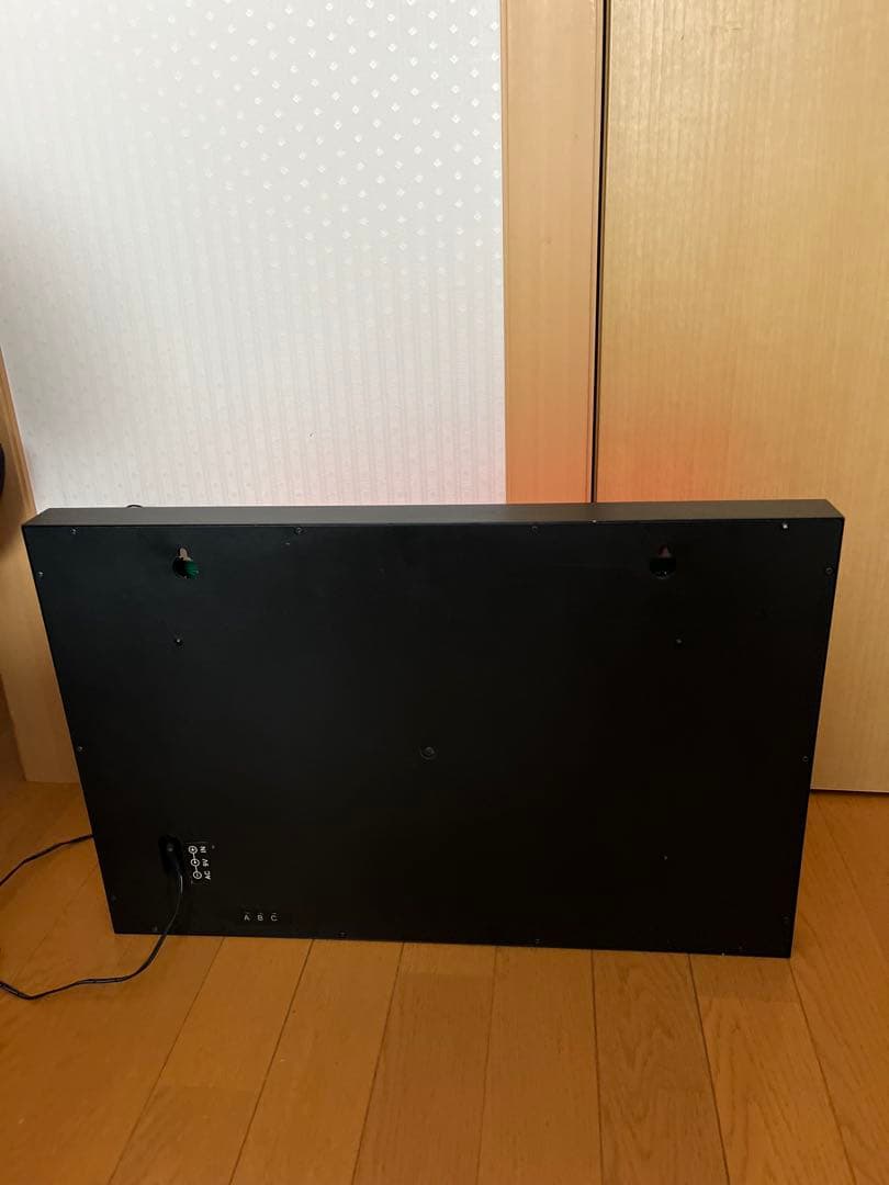 LEDデジタル式世界時計 ワールドクロック 壁掛け 22ヵ国表示