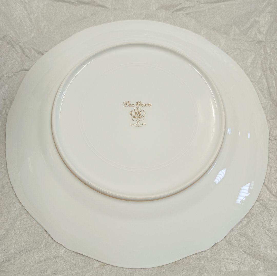 大倉陶園　ブルーインペリアル　ミート皿