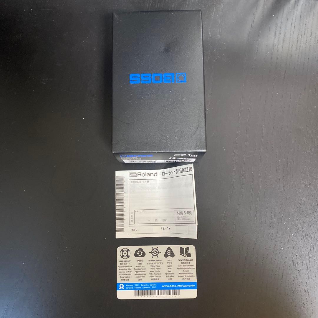 BOSS FZ-1W Fuzz -技- WAZA CRAFT ファズ