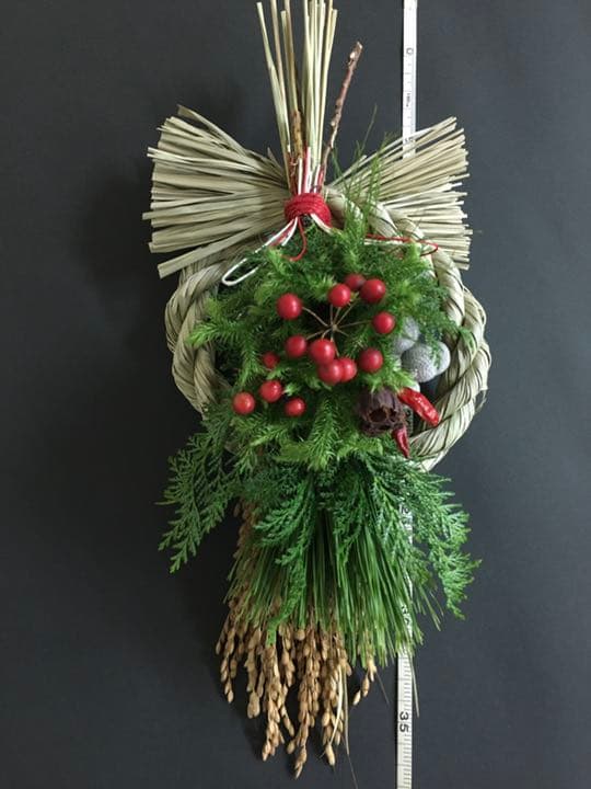 お正月飾り　お飾り　しめ飾り　しめ縄リース