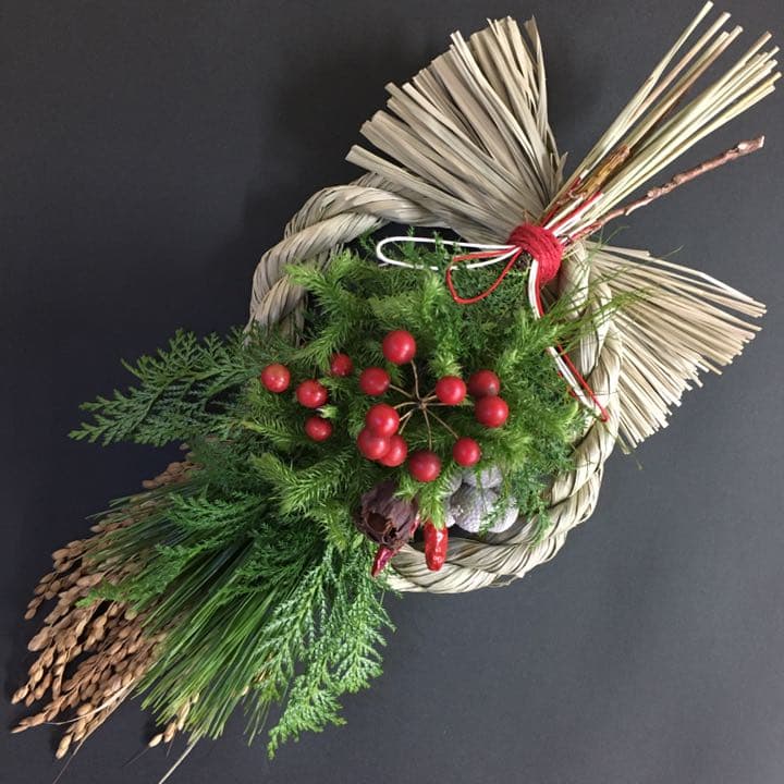 お正月飾り　お飾り　しめ飾り　しめ縄リース