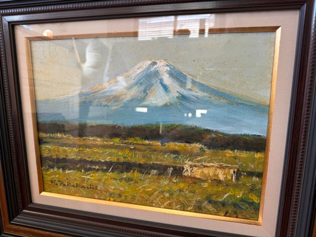 76.「富士」髙橋一善 油絵
