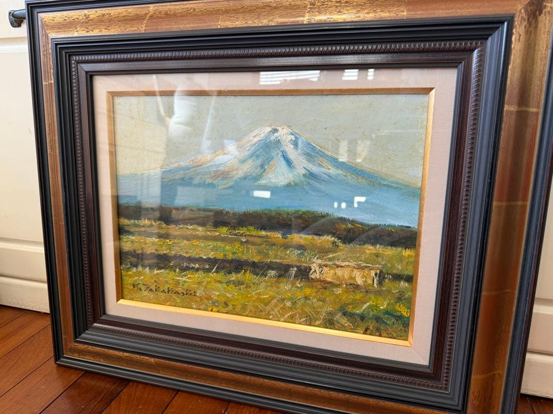 76.「富士」髙橋一善 油絵