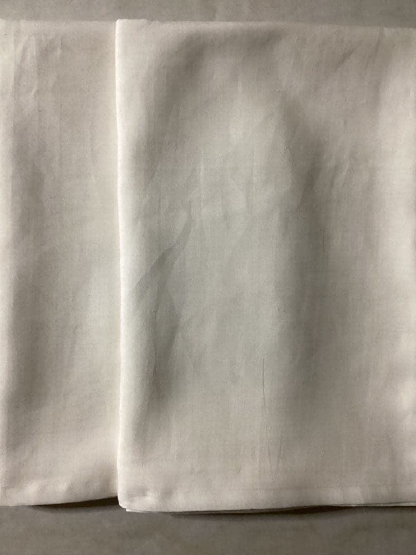 近江麻ラミー高級ワイシャツ生地シーツ220×155 2枚