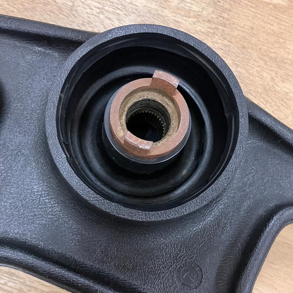 #2819　MGB純正　ステアリングオブジェ　MG車