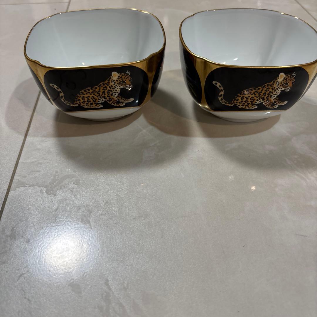 希少　レア　LENN CHASE リンチェイス　深め小皿　ジャガージャングル