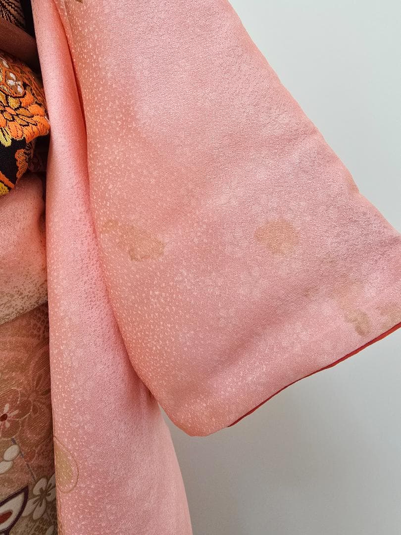 七五三　7歳　正絹　着物　セット　女の子 c87