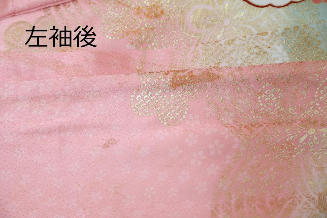 七五三　7歳　正絹　着物　セット　女の子 c87