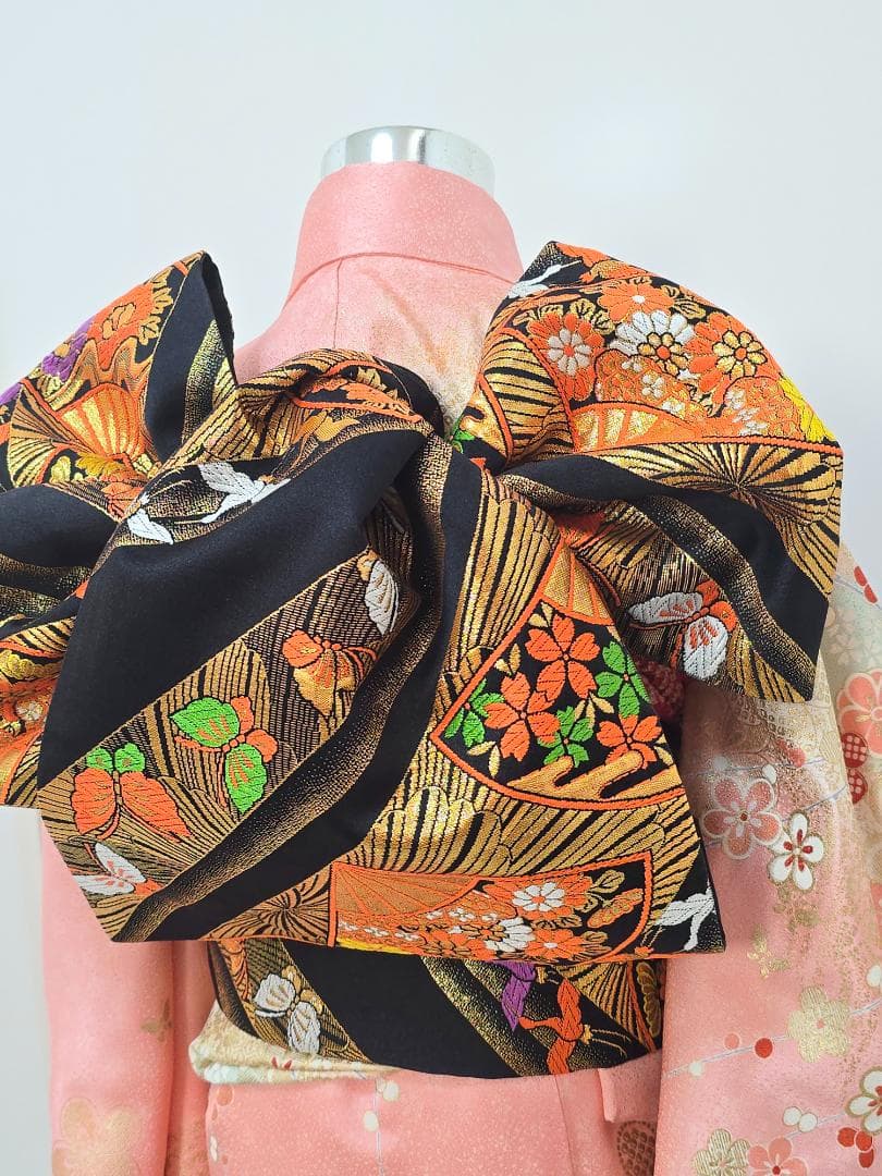 七五三　7歳　正絹　着物　セット　女の子 c87