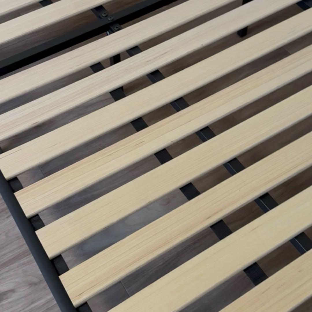 美品】 RASIK レザーベッド NOBILIS ダブル マットレス セット - メルカリ