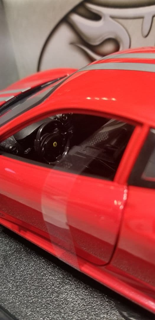 【レア美品】1/18 マテル フェラーリ 430スクーデリア　カスタム