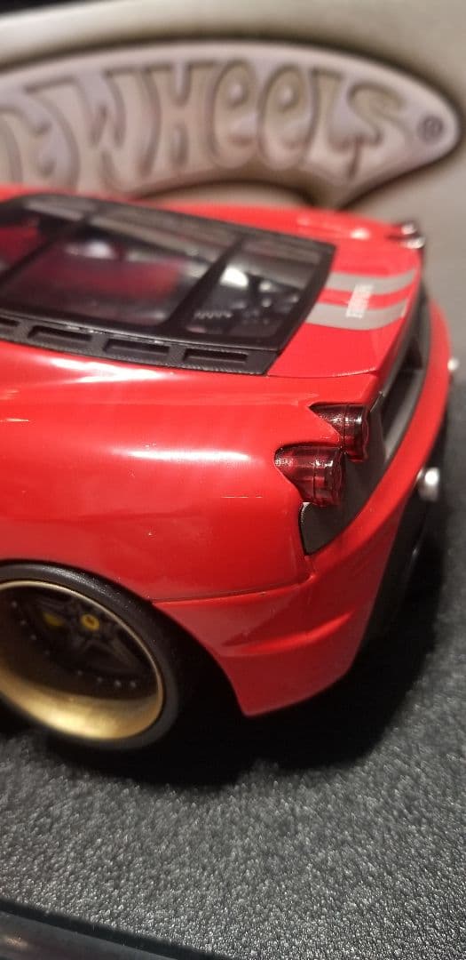 【レア美品】1/18 マテル フェラーリ 430スクーデリア　カスタム