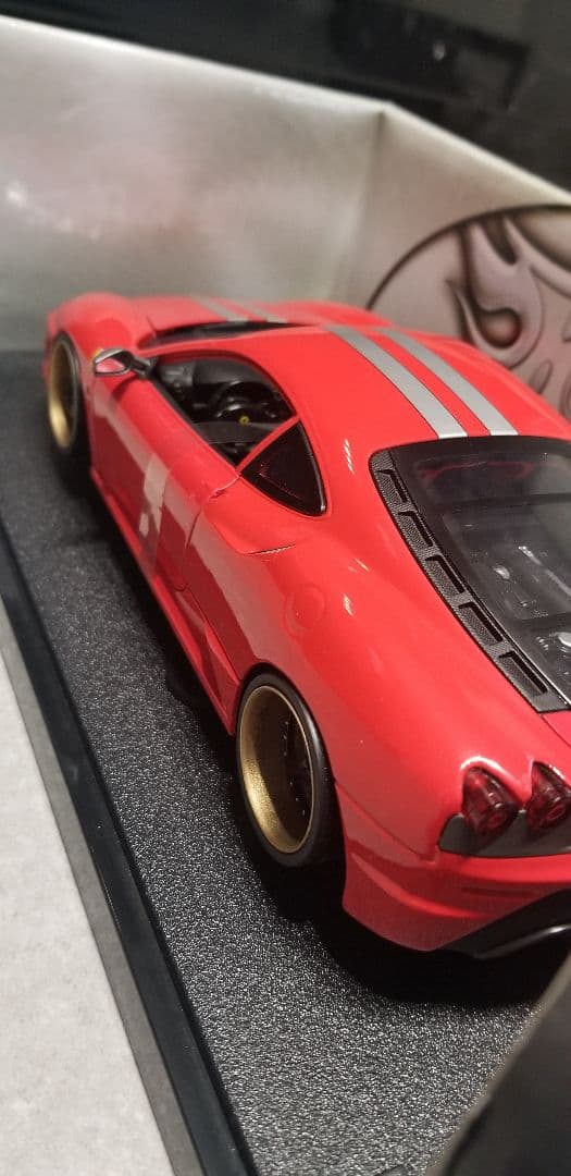 【レア美品】1/18 マテル フェラーリ 430スクーデリア　カスタム