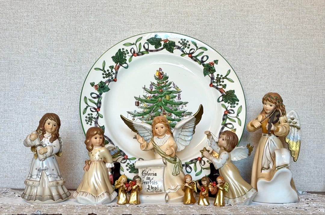 ドイツ　ゲーベル社　フンメル人形　【クリスマス・エンジェル】⑤ ☆*:天国の響き