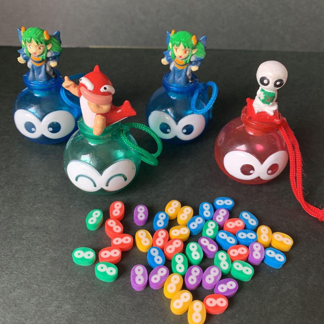 ぷよぷよ フィギュア ボトル入り ミニ 消しゴム - メルカリ