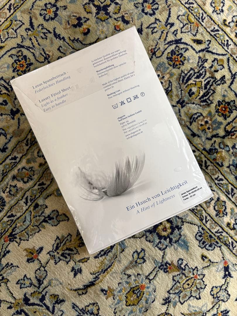 Betten-Studio フィットシーツ シングル 水色