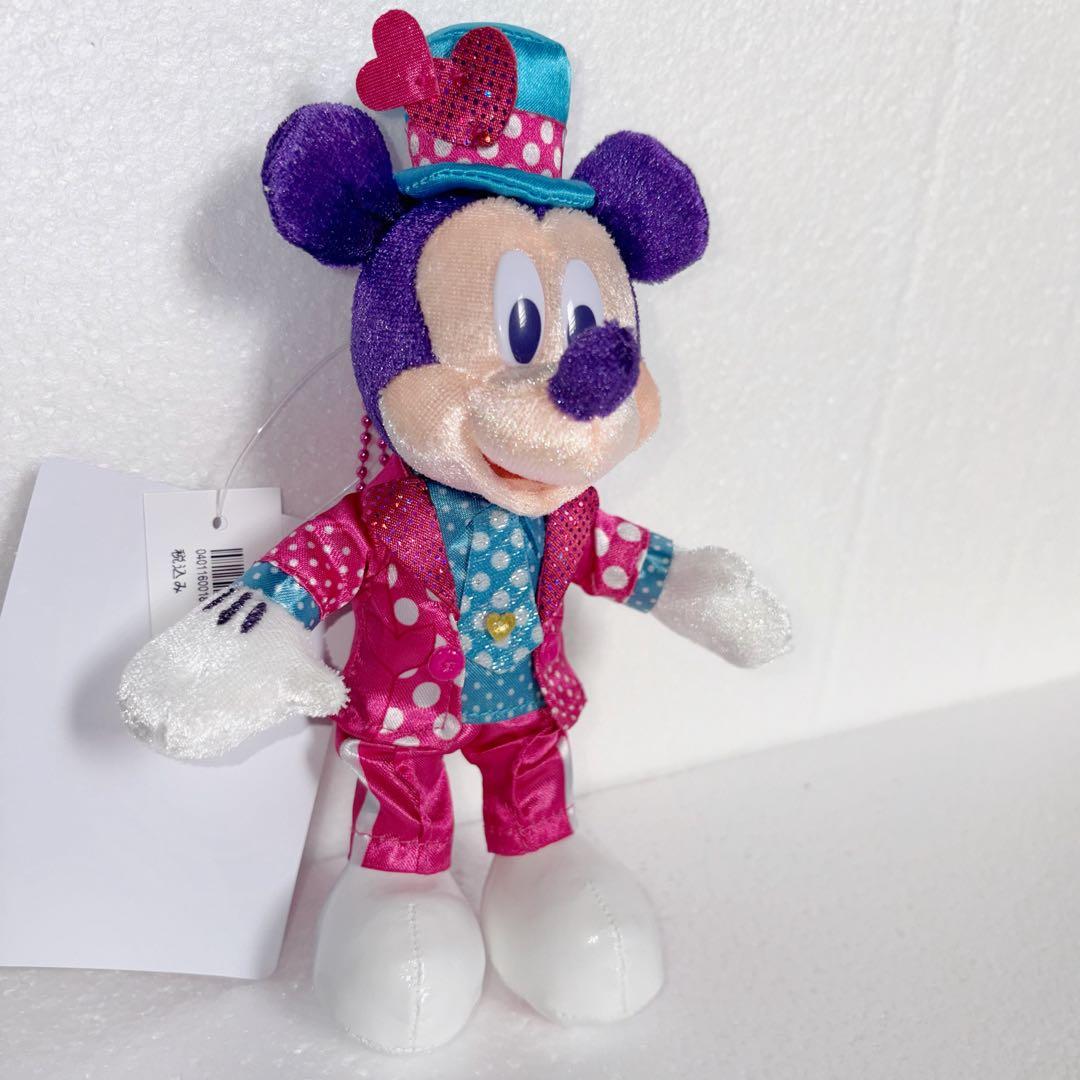 お顔&衣装厳選】ミニーのファンダーランドぬいぐるみバッジ(ミッキー