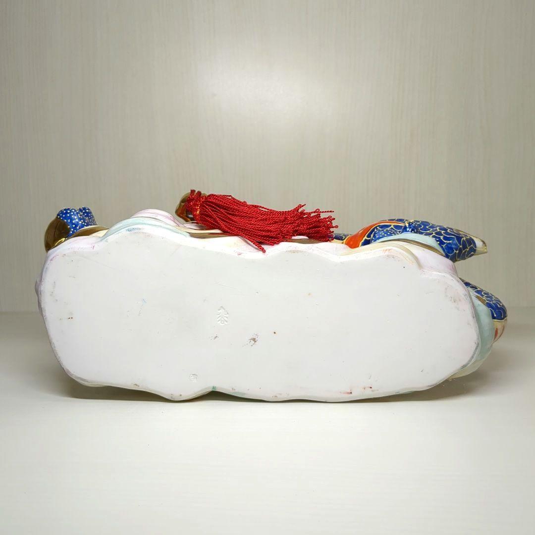 九谷焼　金彩　青龍　ドラゴン　1個　横幅約２８センチ　縁起物　置物