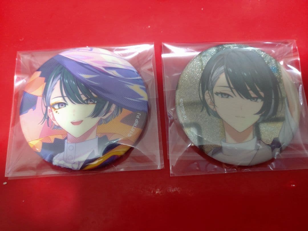 エイトリ 輝矢宗氏 缶バッジ 2個セット - メルカリ