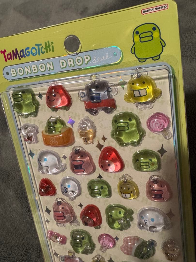【確実正規品！！】Tamagotchi ボンボンドロップ シール 4シートセット
