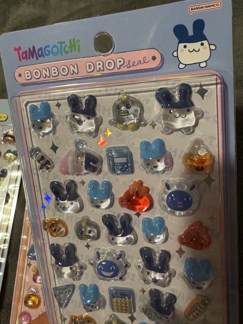 【確実正規品！！】Tamagotchi ボンボンドロップ シール 4シートセット