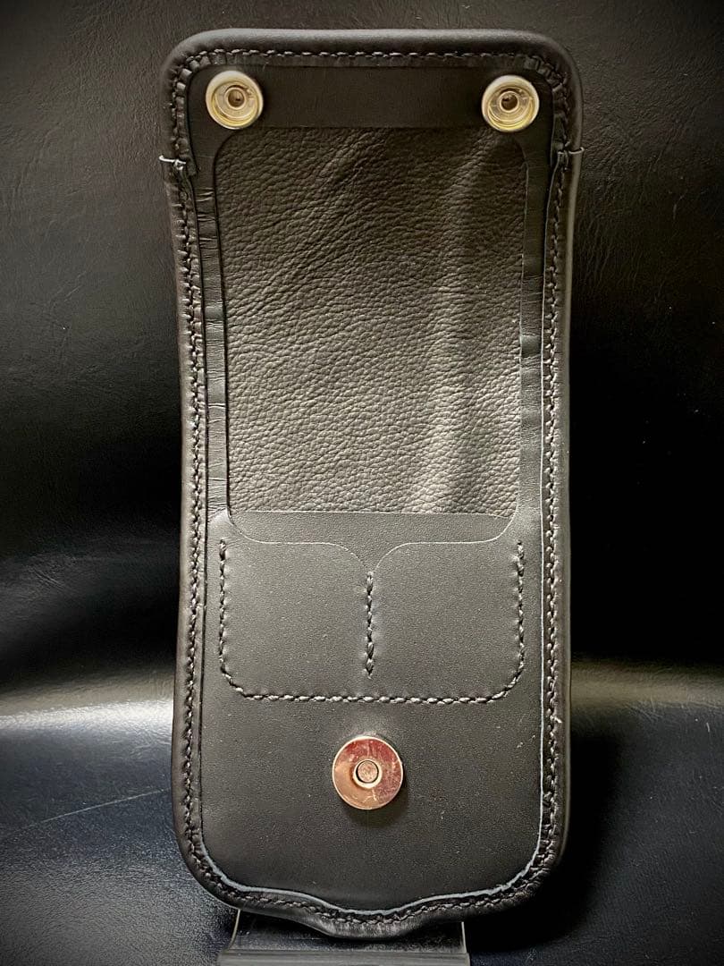 レザーハンドメイド_全て手縫い】ドロップインダーツケースNo.78