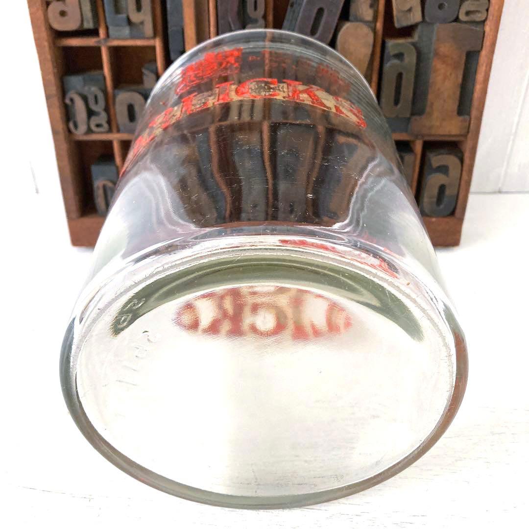 イギリスアンティーク☘️レア HORLICKSホーリックス アルミ蓋ガラスジャー