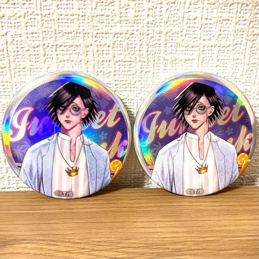 ジャンケットバンク 村雨礼二 缶バッジ サマーパーティver. メディコス