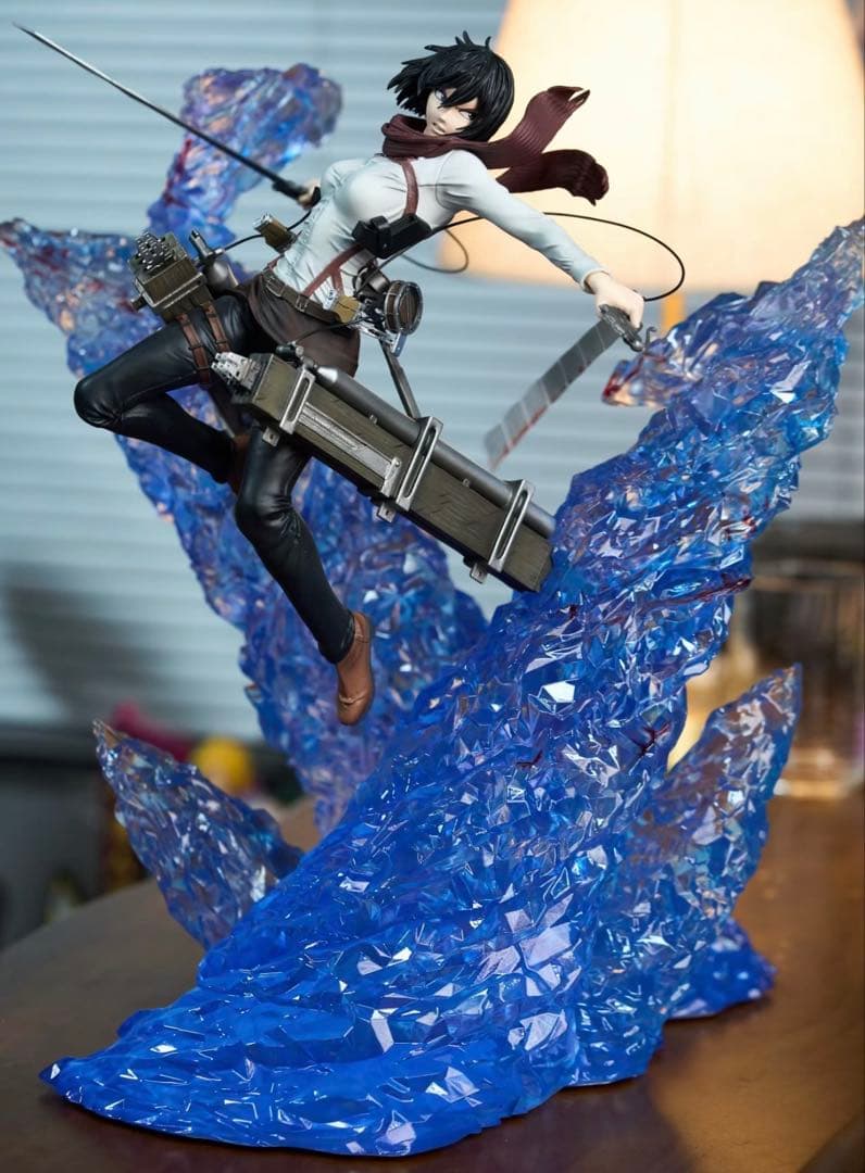 進撃の巨人 ④ ミカサ・アッカーマン ガレージキット ガレキ スタチュー