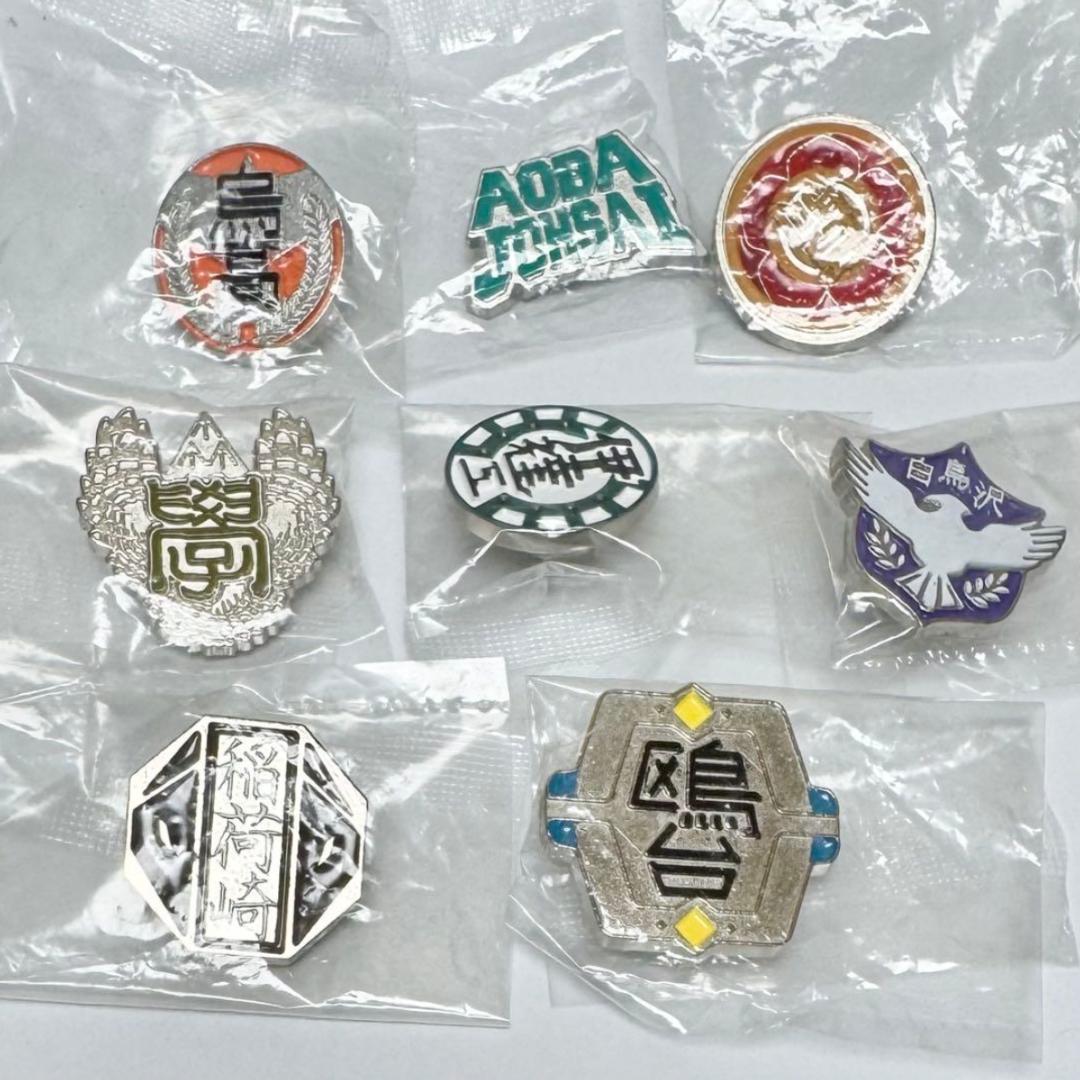ハイキュー!! 高校 モチーフ ピンバッジ セット - メルカリ