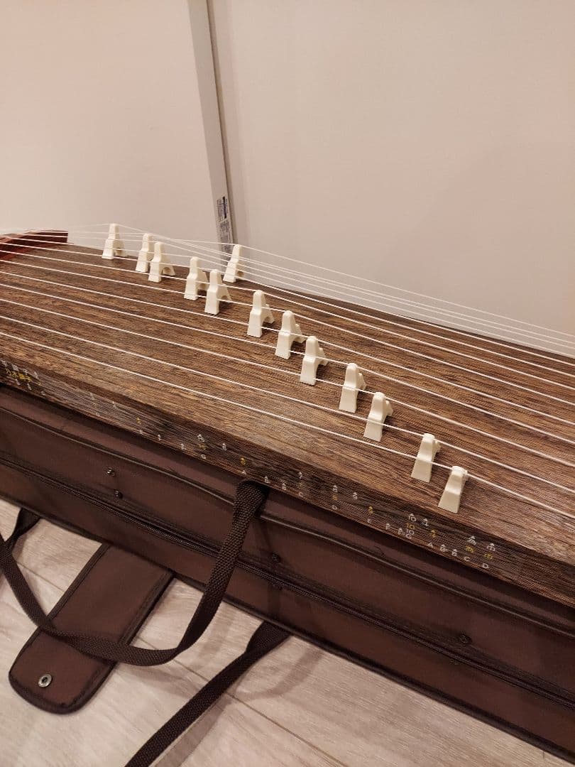 ゼンオン 文化琴 13弦 和楽器 ソフトケース付き