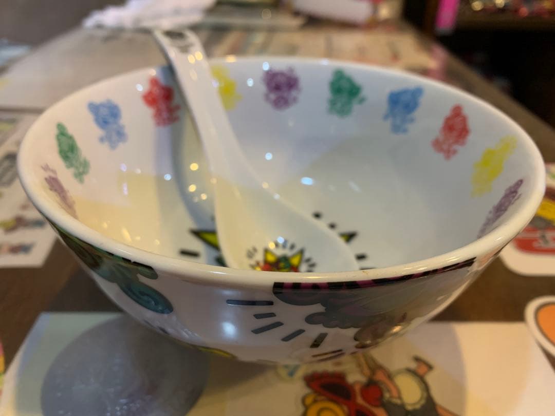 hysteric miniのどんぶりとレンゲとお皿のセット