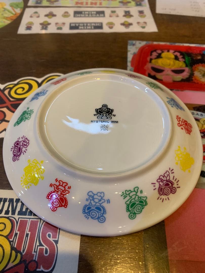 hysteric miniのどんぶりとレンゲとお皿のセット